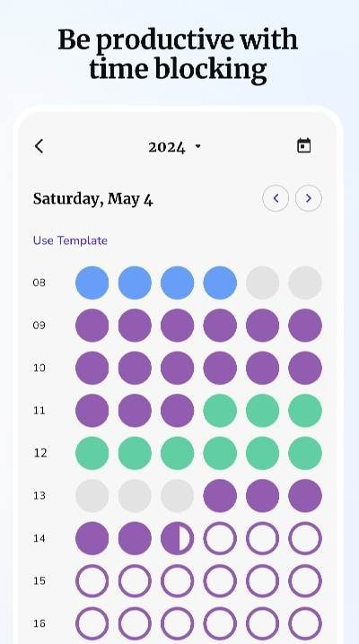 blocos - time blocking planner screenshot 1