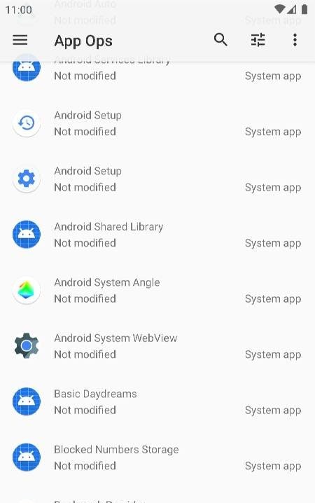 App Ops - Permission manager screenshot 2
