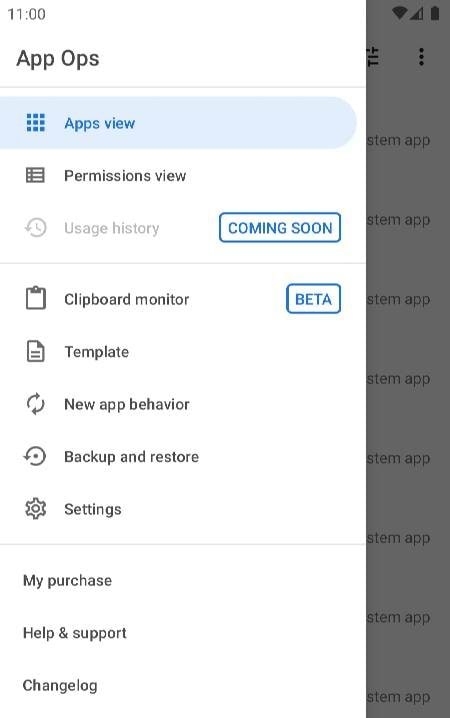 App Ops - Permission manager screenshot 1