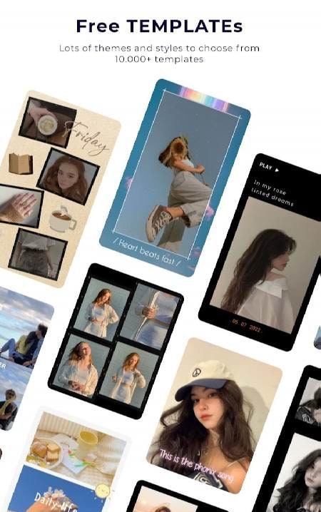 Movie maker app preview, screen 2