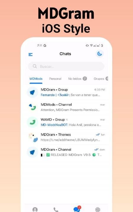 MDGram Messenger Screenshot 3