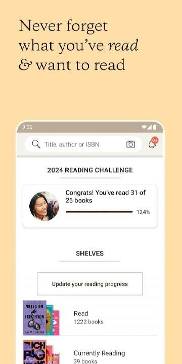 Goodreads - Find & Track Books screenshot 3