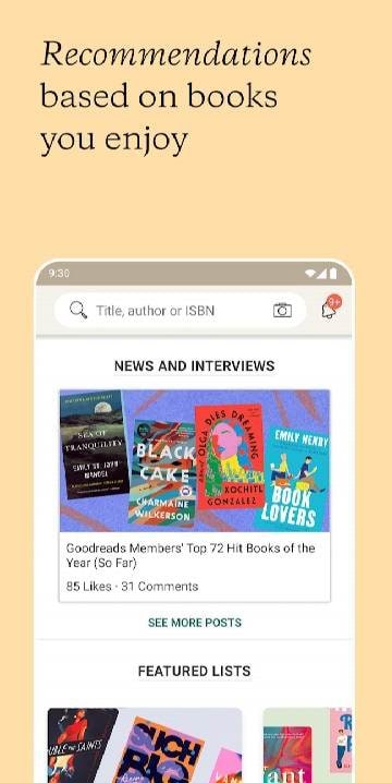 Goodreads - Find & Track Books screenshot 2