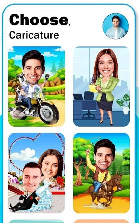 Caricature Maker Photo Editor screenshot 2
