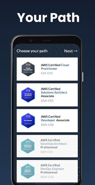 Learn AWS screenshot 1