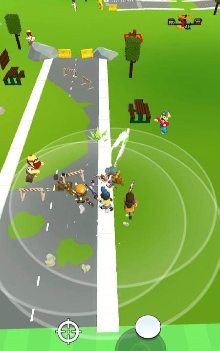 Zombie Voxel Sandbox gameplay screenshot 4