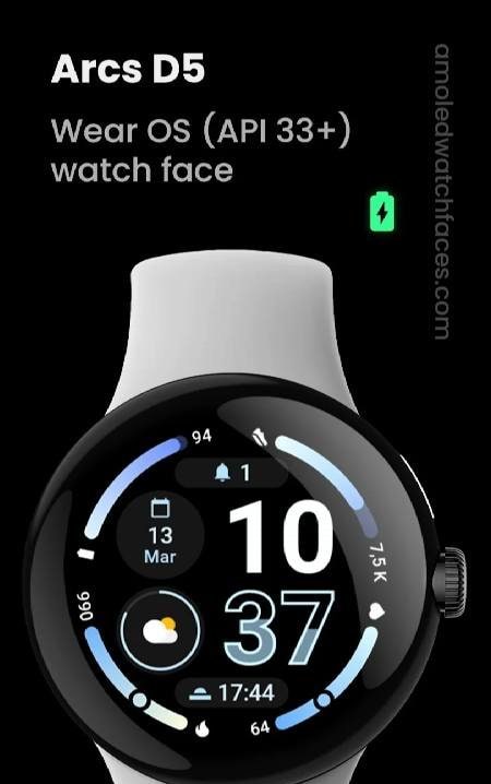 Arcs D5 Watch Face screenshot 1