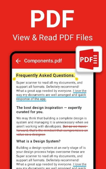 All Document Reader - Edit PDF Screenshot 1