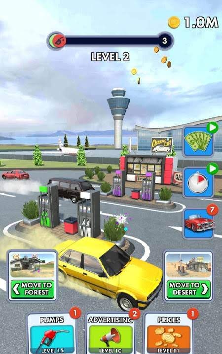 Idle Gas Station gameplay screenshot 2