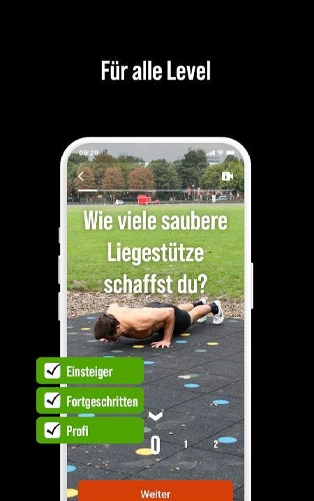 DIE RINGE Calisthenics Workout preview screenshot 4