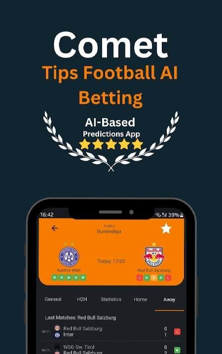 Comet AI Football Betting Tips screenshot 1
