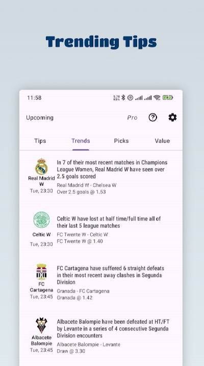 24/7 Betting Tips (34 bets) screenshot 1
