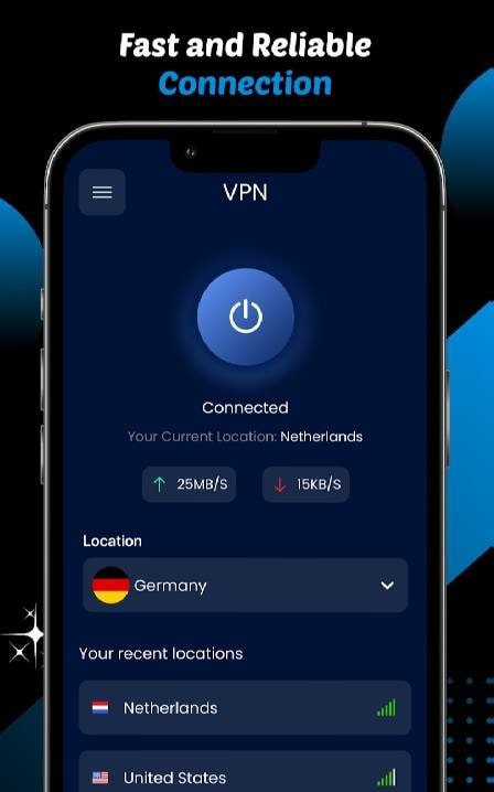 Blue VPN - VPN Proxy Master screenshot 4