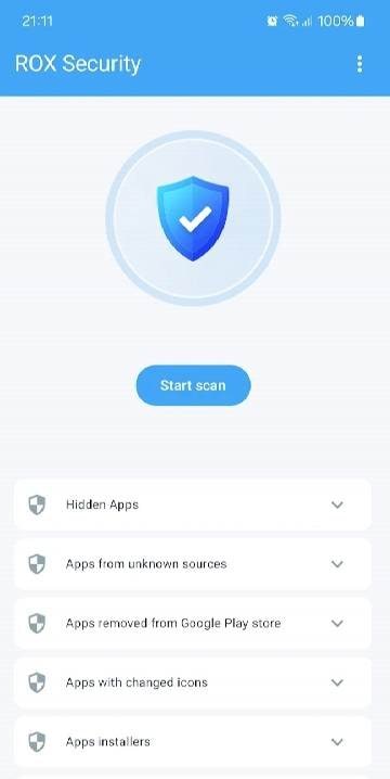 ROX: Virus and Malware Cleaner screenshot 1