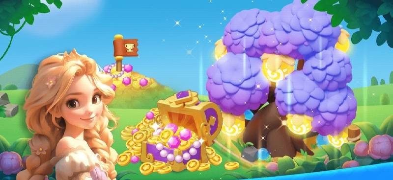 Merge Forest - Sky Island Saga gameplay screenshot 1