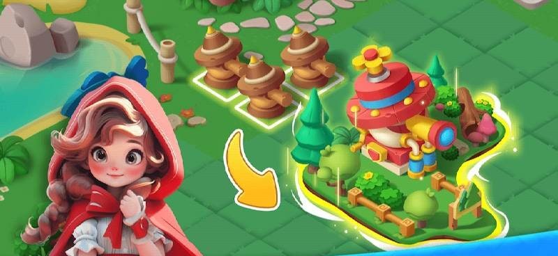 Merge Forest - Sky Island Saga gameplay screenshot 4