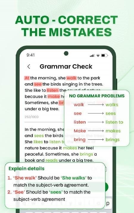 Grammar Check - AI Writing screenshot 3