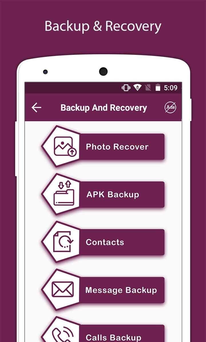 Recover Deleted All Photos, Files and Contacts screenshot 1