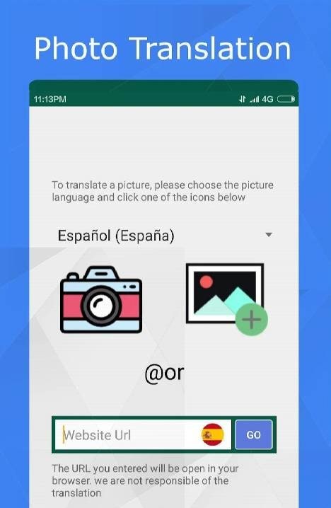 Photo Translator - Text & Web screenshot 3