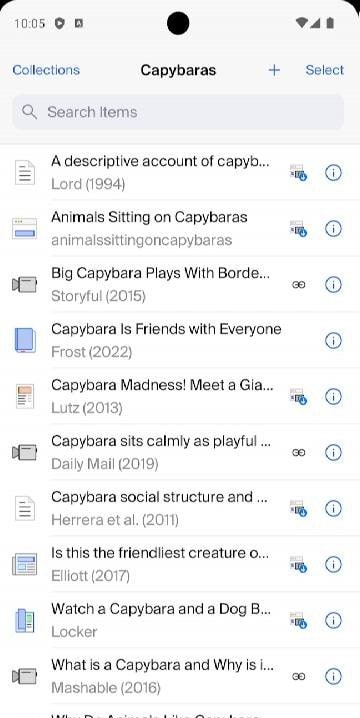 Zotero screenshot 3