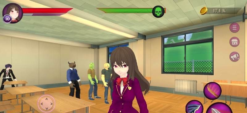 Anime School Animal Love Story gameplay preview 2