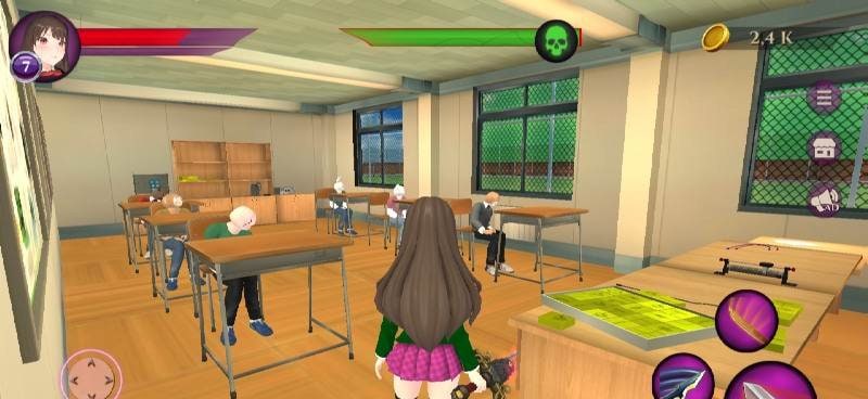 Anime School Animal Love Story gameplay preview 3