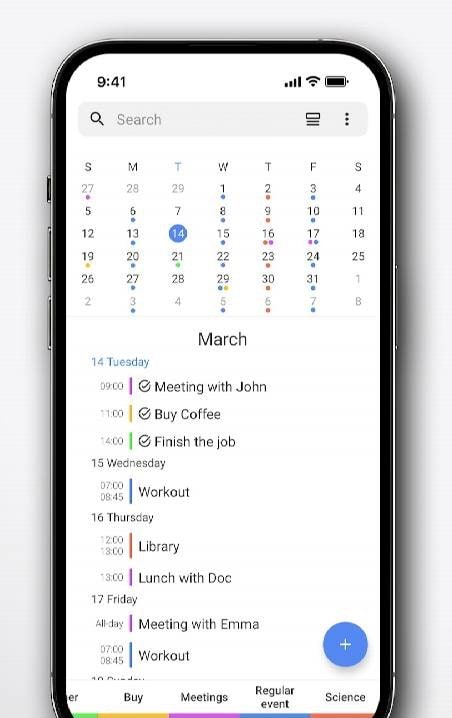 Right Calendar screenshot 4