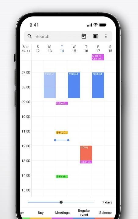 Right Calendar screenshot 3