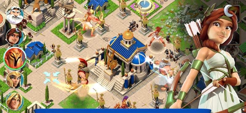 Gods of Olympus gameplay screenshot 2