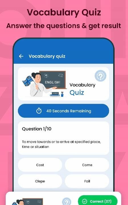 English Dictionary: Vocabulary screenshot 4