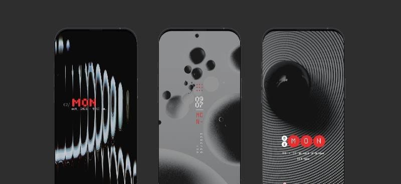 Nothing Minimal KWGT screenshot 1