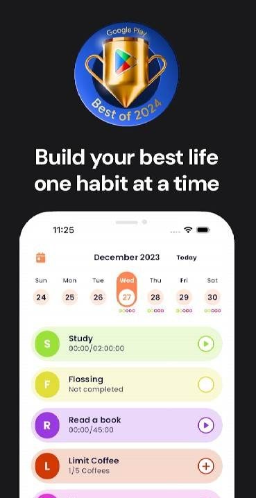 Disciplined - Habit Tracker screenshot 1