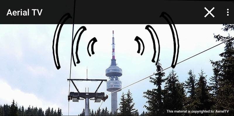 Aerial TV - DVB-T receiver screenshot 1