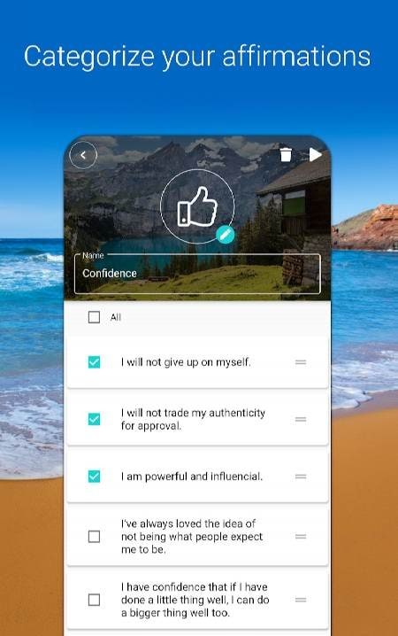 Affirmations Daily - Positive screenshot 3