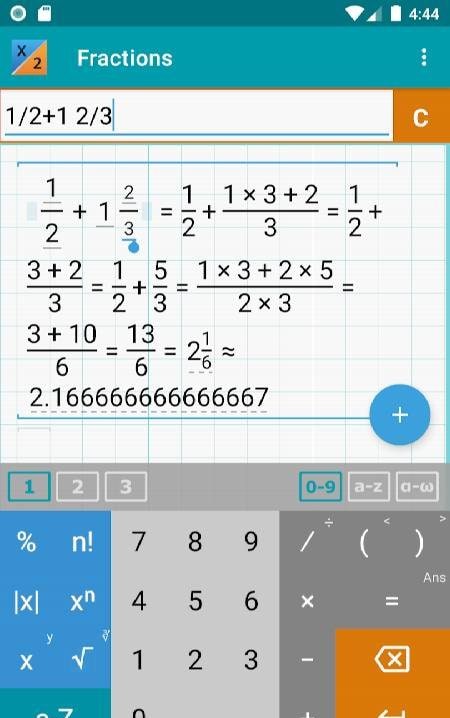 Fraction Calculator + Math PRO screenshot 1