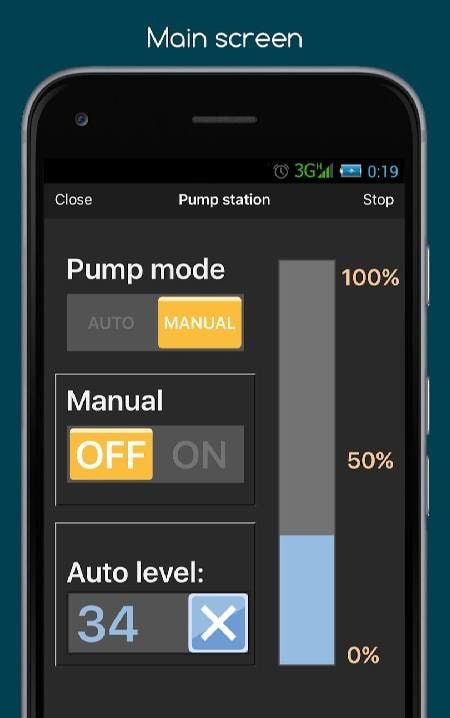 RemoteXY: Arduino control connection settings
