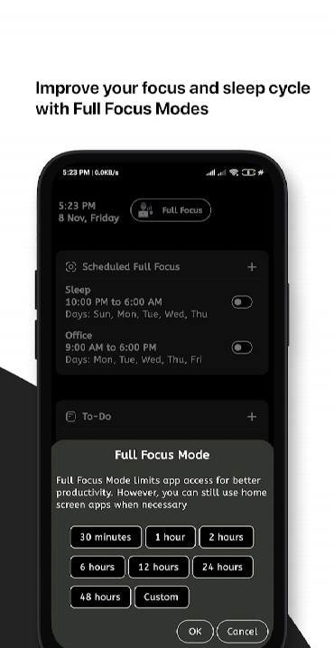 Phone Detox - Minimal Launcher screenshot 4