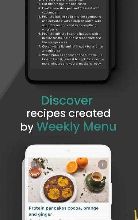 Weekly Menu screenshot 3