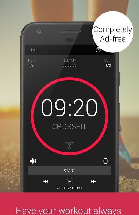 Tabata Interval HIIT Timer screenshot 1