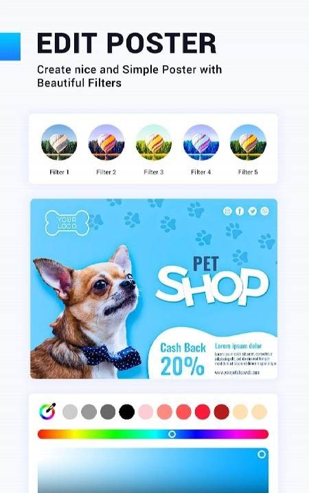 PostArt - Video Poster Maker Screenshot 4
