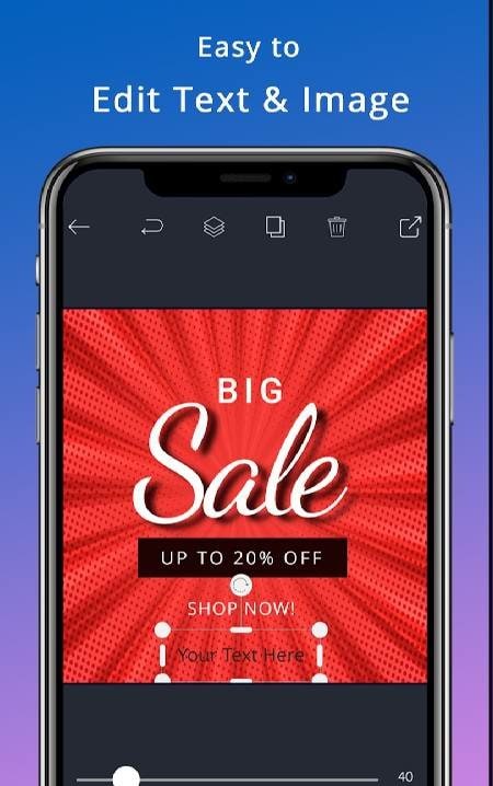 Banner Maker Flyer Ad Design screenshot 2