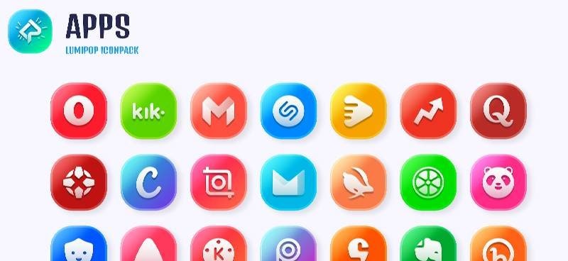 Lumi Pop Icon Pack screenshot 3