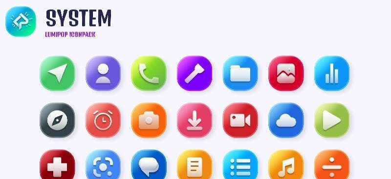 Lumi Pop Icon Pack screenshot 2