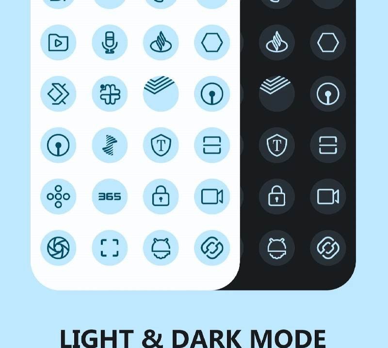 Slick Adaptive IconPack screenshot 3