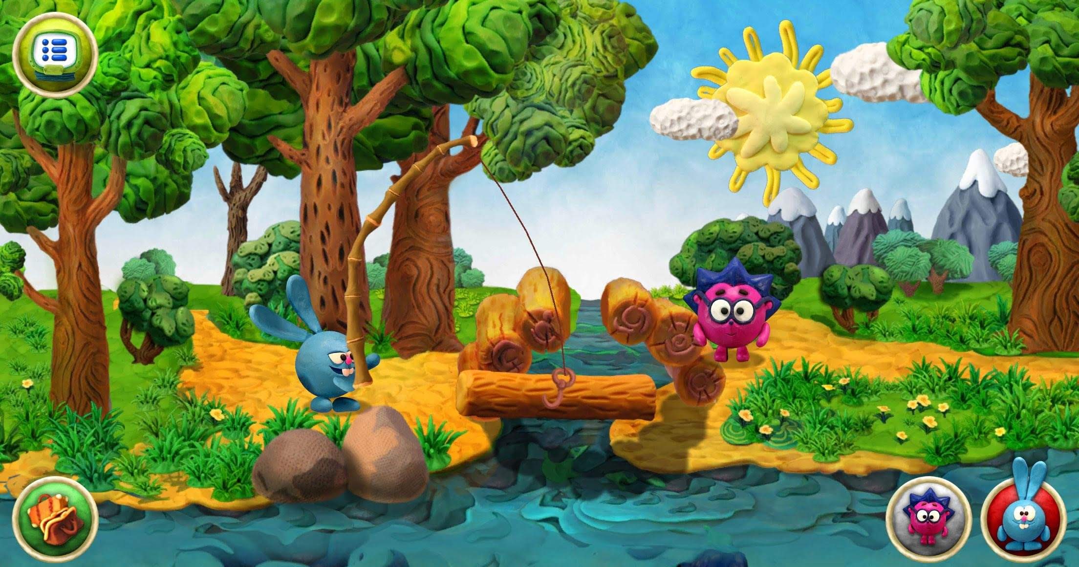 Smeshariki. Parallel Worlds game image 4