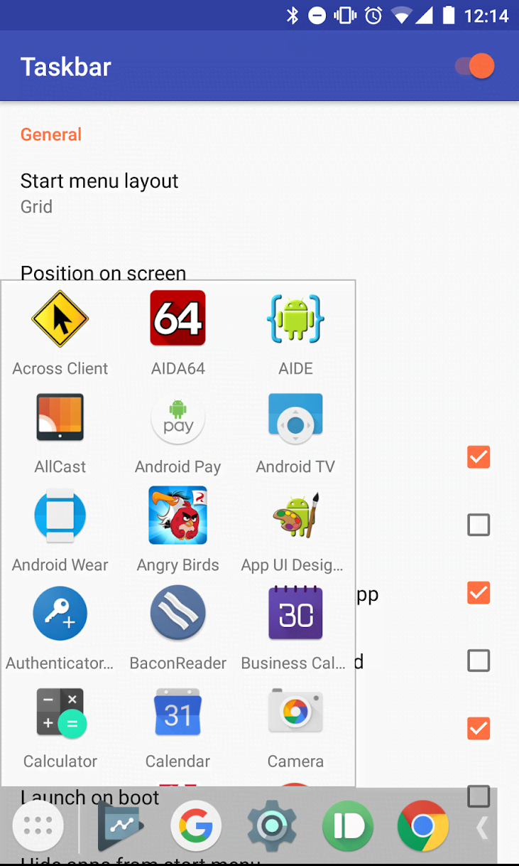Taskbar (Donate Version) screenshot 3