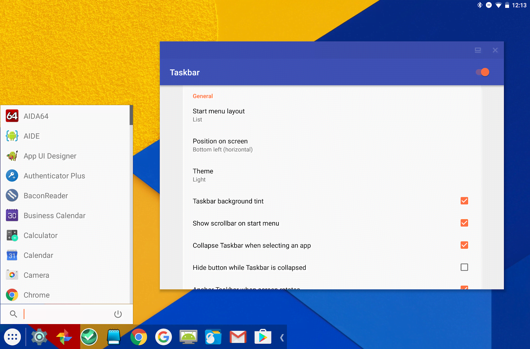 Taskbar (Donate Version) screenshot 2