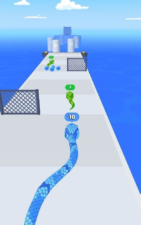 Snake Run Race gameplay screenshot 1