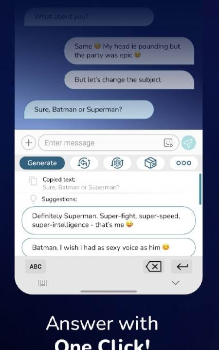 Typly AI Dating Keyboard screenshot 3