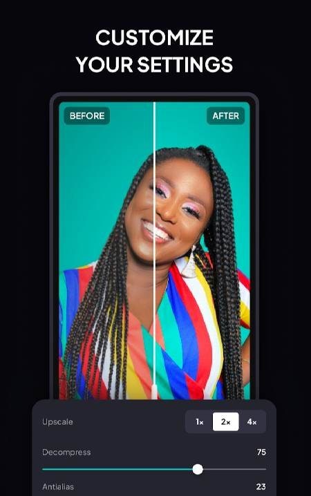 Crisp - Photo & Video Enhancer screenshot 2